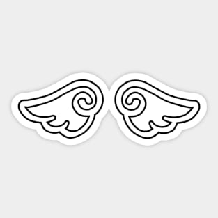 Piffle Wings Sticker